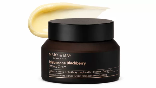 Mary & may idebenone blackberry intensive cream anti wrinkle 70 gr
