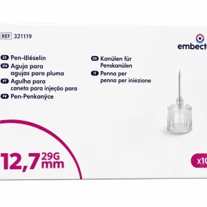 Aguja para plumas esteril bd 100 unidades 29 g (12,7 mm x 0,33 mm)