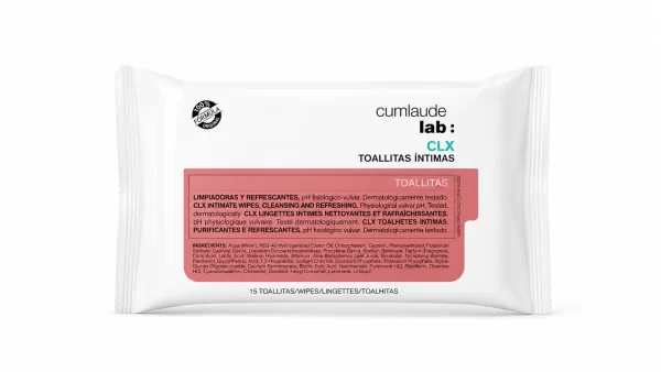 Cumlaude lab: higiene intima clx toallitas 15 unidades