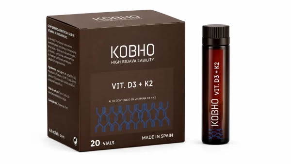 Kobho vit. d3 + k2 liquido 20 viales 25 ml