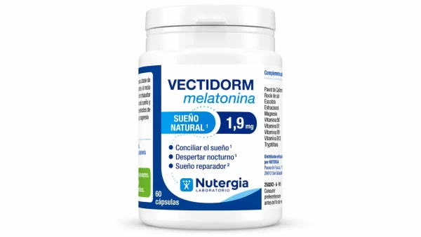 Nutergia vectidorm melatonina 60 caps