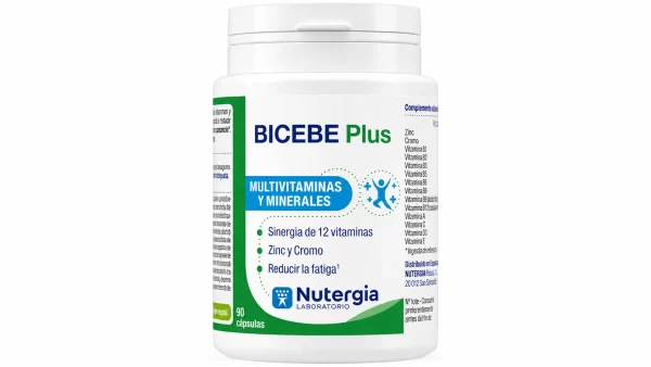 Nutergia bicebe plus multivitaminas 90 comp