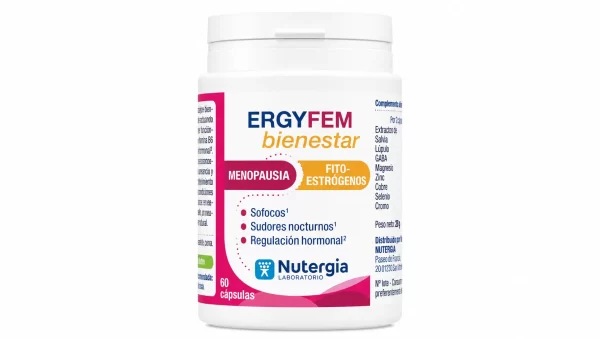 Nutergia ergyfem bienestar 60 caps