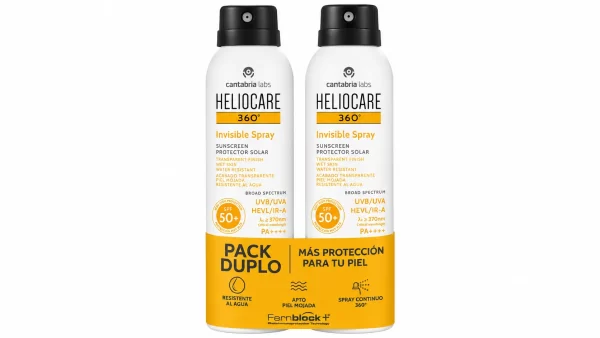 Heliocare 360º spf 50+ invisible duplo spray protector