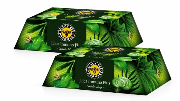 Black bee pharmacy jalea imnuno + 2x20 viales 10 ml