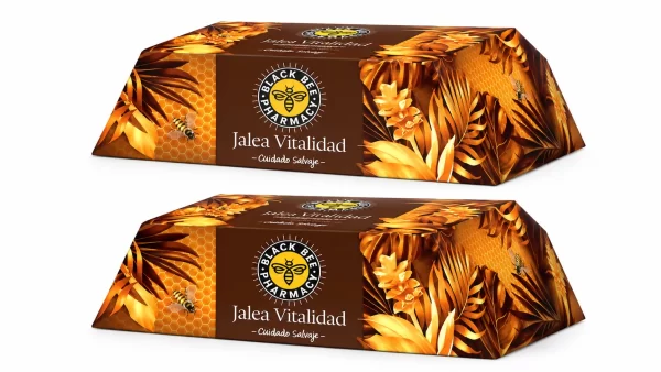 Black bee pharmacy jalea vitalidad 2x20 viales 10 ml