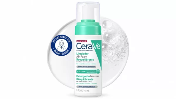 Cerave limpiador air foam reequilibrante 148 ml
