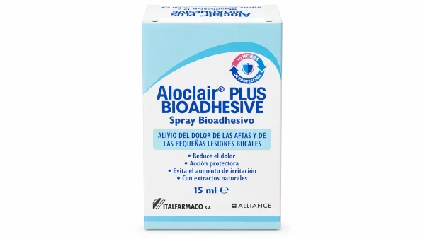Aloclair plus bioadhesive spray  1 envase 15 ml