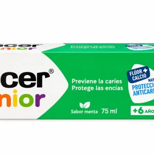 Lacer junior gel dental  1 tubo 75 ml sabor menta