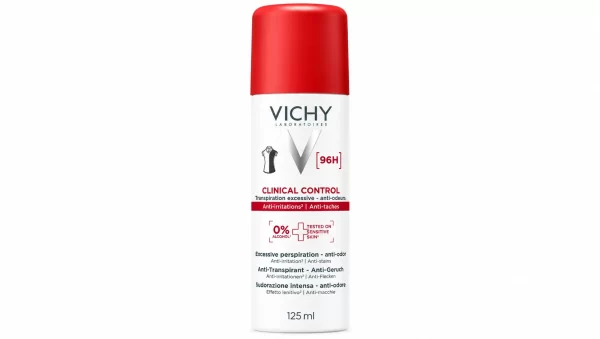 Vichy clinical control 96h transpiracion excesiva anti-olor 125ml