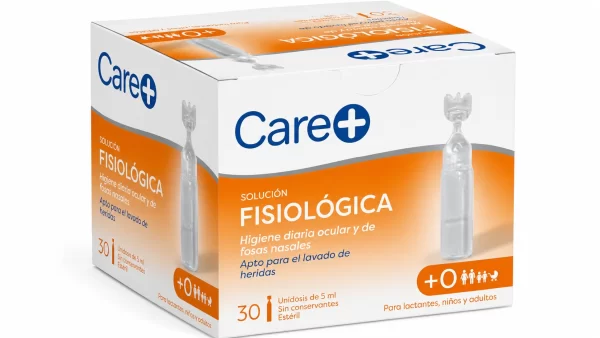 Care+ solucion fisiologica 30 monodosis 5 ml