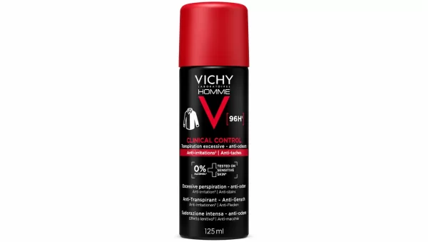 Vichy homme clinical control 96h transpiracion excesiva anti-olor 125ml