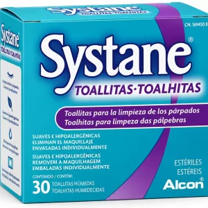 Systane toallitas humedas esteriles limpieza parpebral 30 toallitas