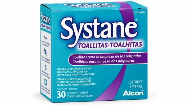 Systane toallitas humedas esteriles limpieza parpebral 30 toallitas