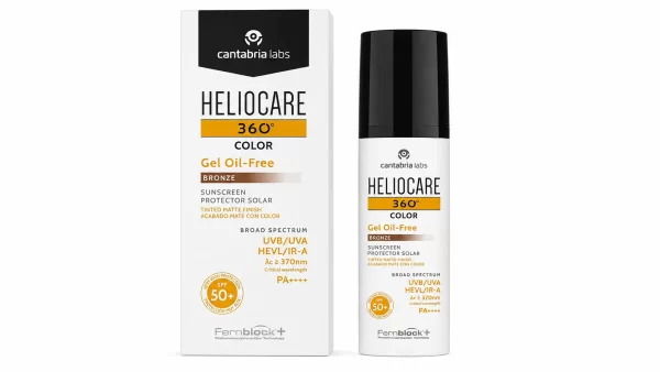 Heliocare 360º spf 50+ color gel oil-free 50 ml color bronze