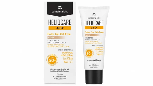 Heliocare 360º spf 50+ color gel oil-free 50 ml color beige