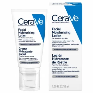 Cerave locion hidratante de rostro piel normal 52 ml