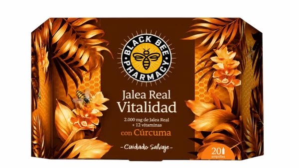 Black bee pharmacy jalea vitalidad 20 viales 10 ml
