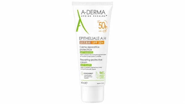 A-derma epitheliale a.h. ultra spf 50+ crema reparadora protectora 1 envase 40 ml