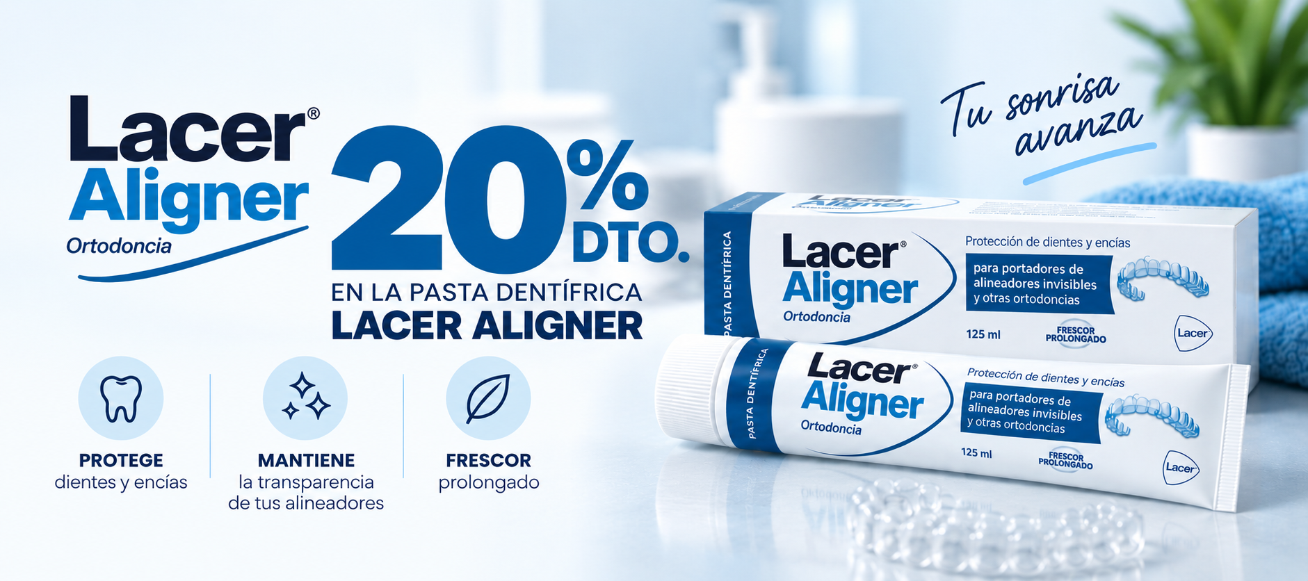 20% DTO PASTA LACER ALIGNER