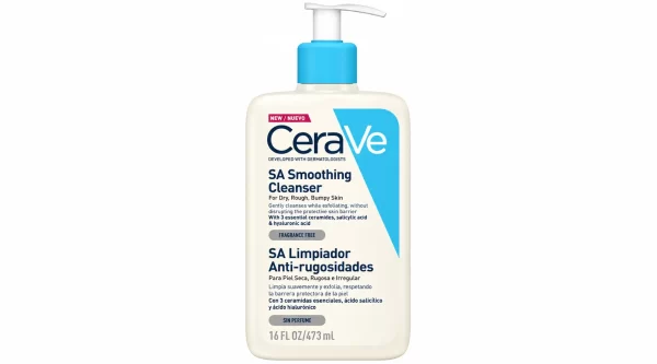 Cerave sa limpiador anti-rugosidades 473 ml