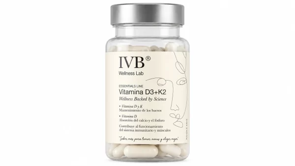 Ivb vitamina d3+k2 60 capsulas