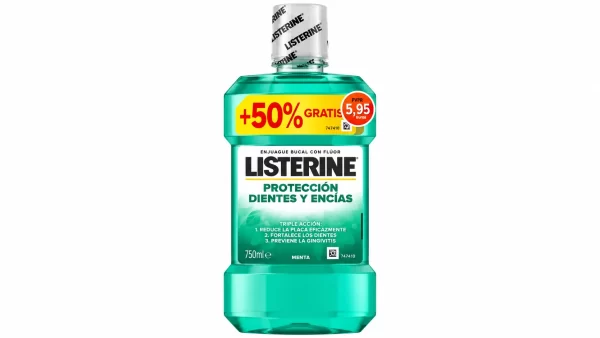 Listerine proteccion dientes y encias 750 ml