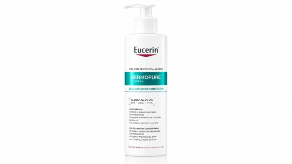 Eucerin dermopure clinical gel limpiador corrector envase 400 ml