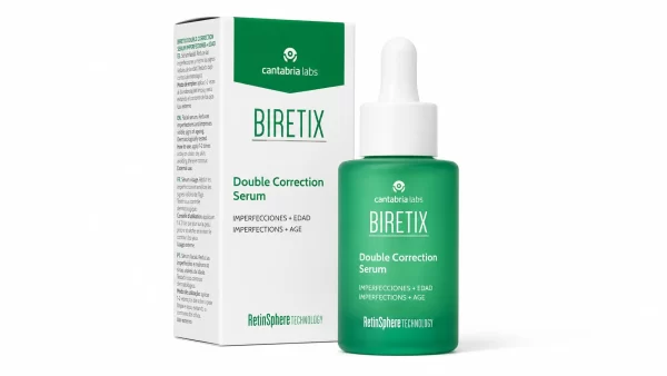 Biretix double correction serum imperfecciones + edad 30 ml