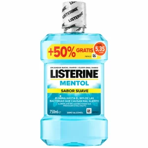 Listerine mentol suave 750ml