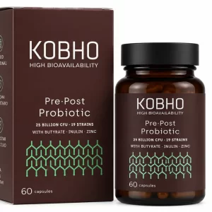 Kobho pre·post probiotic 60 capsulas