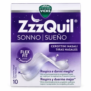 Zzzquil sueño 10 tiras nasales