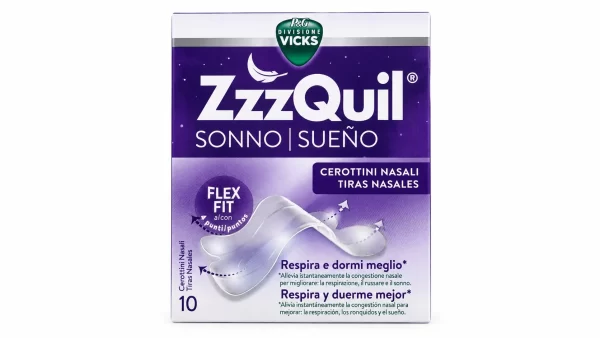 Zzzquil sueño 10 tiras nasales