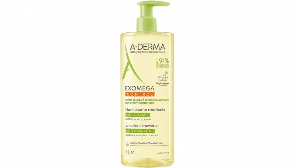 A-derma exomega control aceite limpiador emoliente 1 l