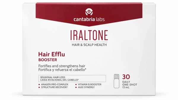 Iraltone hair efflu booster 30 viales 15 ml