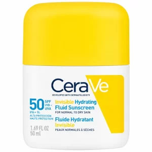 Cerave fluido protector invisible hidratante spf 50 + 50 ml