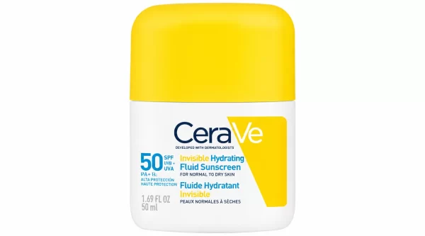 Cerave fluido protector invisible hidratante spf 50 + 50 ml