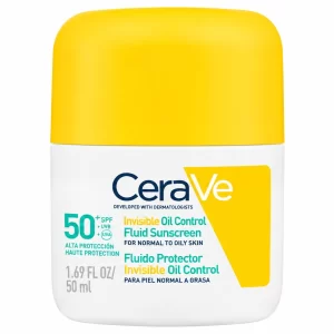 Cerave fluido protector invisible oil control spf 50 + 50 ml