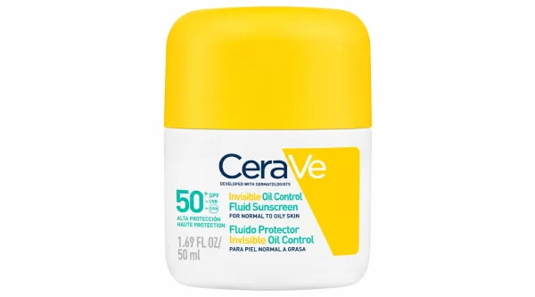 Cerave fluido protector invisible oil control spf 50 + 50 ml
