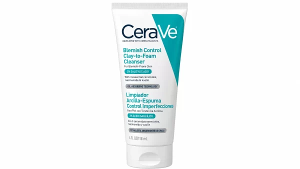 Cerave limpiador arcilla-espuma control imperfecciones c118 ml