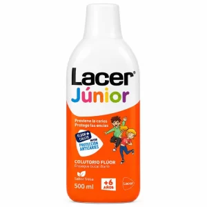 Lacer fluor junior enjuague bucal de uso diario