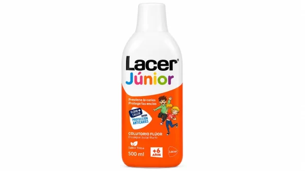 Lacer fluor junior enjuague bucal de uso diario