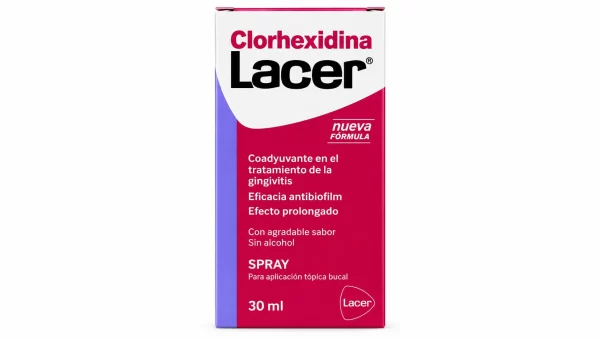 Lacer colutorio clorhexidina spray 1 envase 30 ml