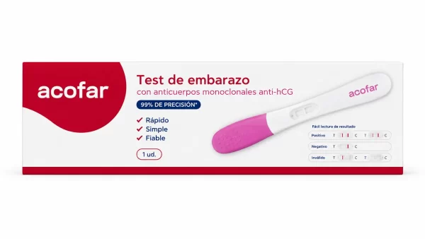 Test de embarazo acofar 1 unidad