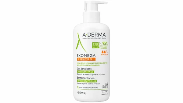 A-derma exomega control leche emoliente anti-rascado 400 ml