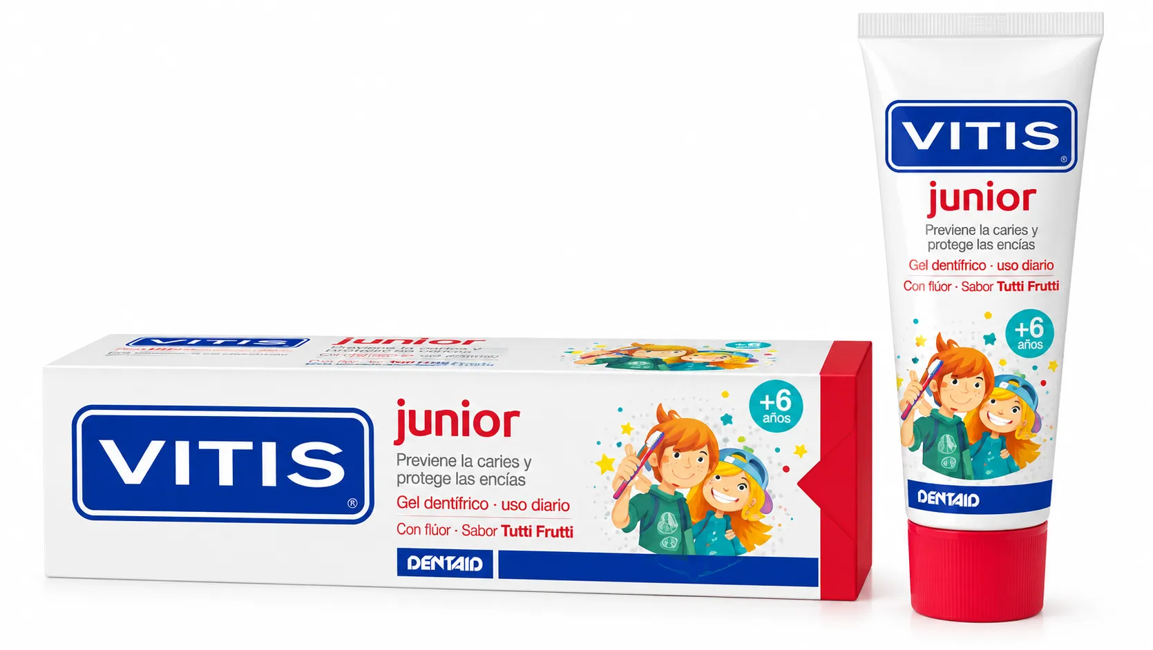 Vitis junior gel dentifrico  1 envase 75 ml