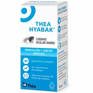 Theahyabak solucion hidratante lentes de contacto