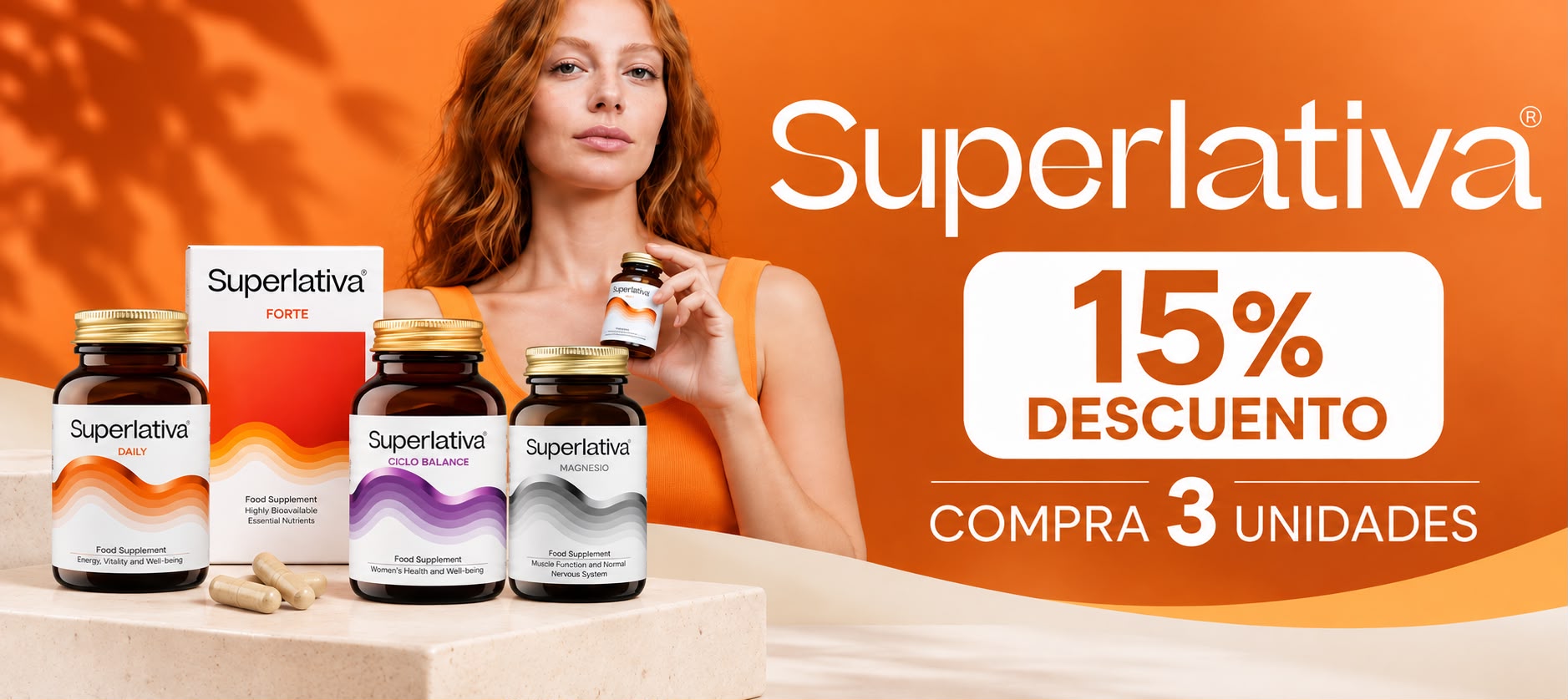 15% DTO 3 SUPERLATIVA 3 ENVASES