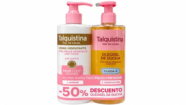 Talquistina crema hidratante 400 ml + oleogel 400 ml