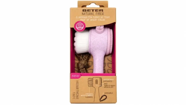 Cepillo masaje facial beter natural fiber